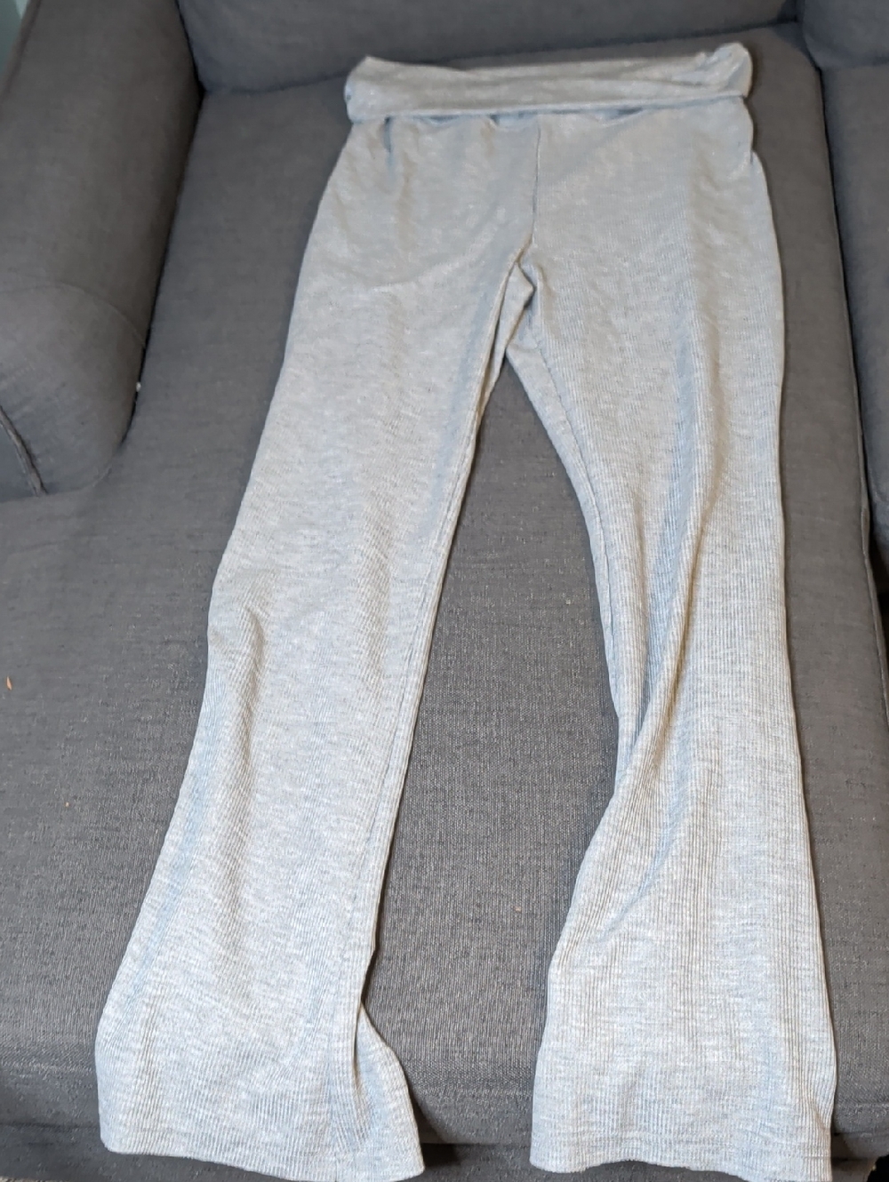 Me Jane Fold Over Flare Pants.